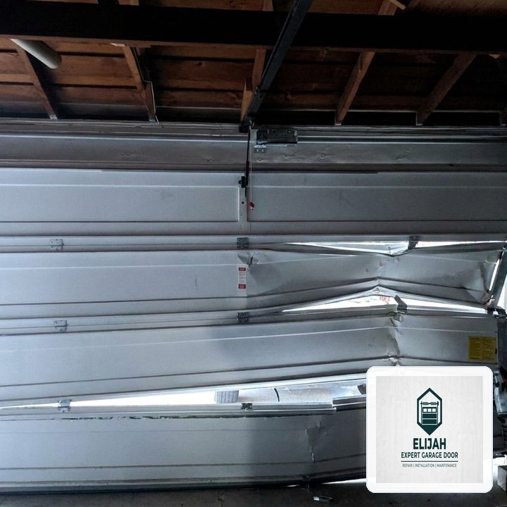 Elijah Expert Garage Door in Addison, IL: Heavy-Duty Steel Section Strut & 11-Gauge Hinge Reinforcement - Addison, IL